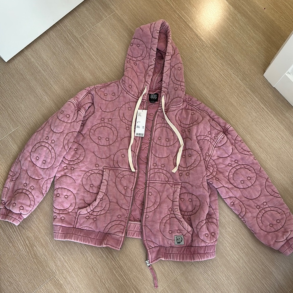 URBAN OUTFITTERS - bdg zip hoodie